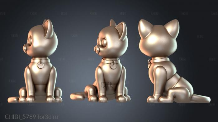 CHIBI_5789 stl model for CNC