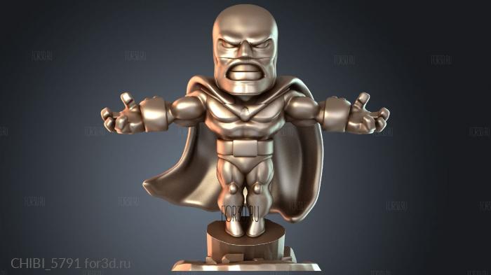 CHIBI_5791 stl model for CNC
