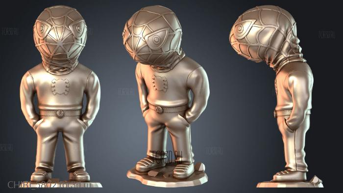 CHIBI_5802 stl model for CNC