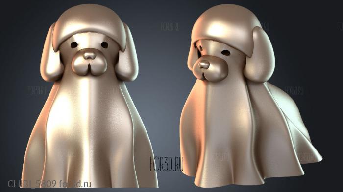 CHIBI_5809 stl model for CNC