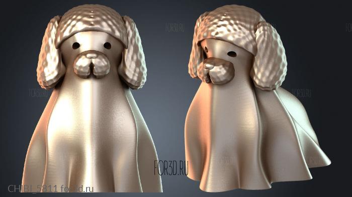 CHIBI_5811 stl model for CNC