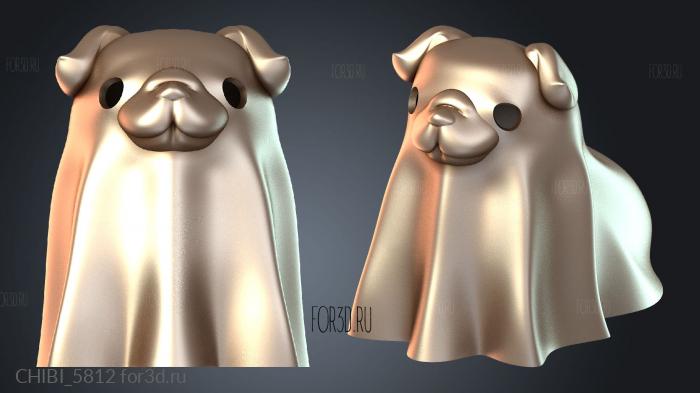 CHIBI_5812 stl model for CNC