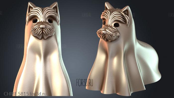 CHIBI_5815 stl model for CNC