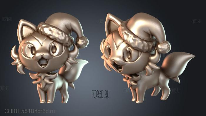 CHIBI_5818 stl model for CNC