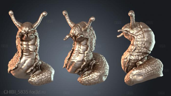 CHIBI_5835 stl model for CNC