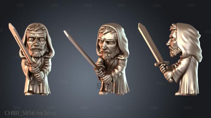 CHIBI_5856 stl model for CNC