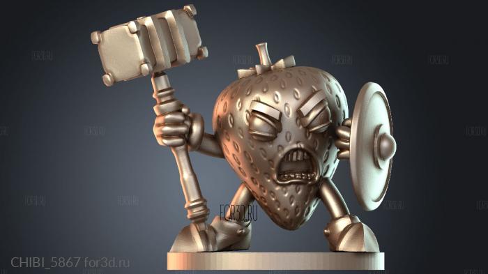 CHIBI_5867 stl model for CNC