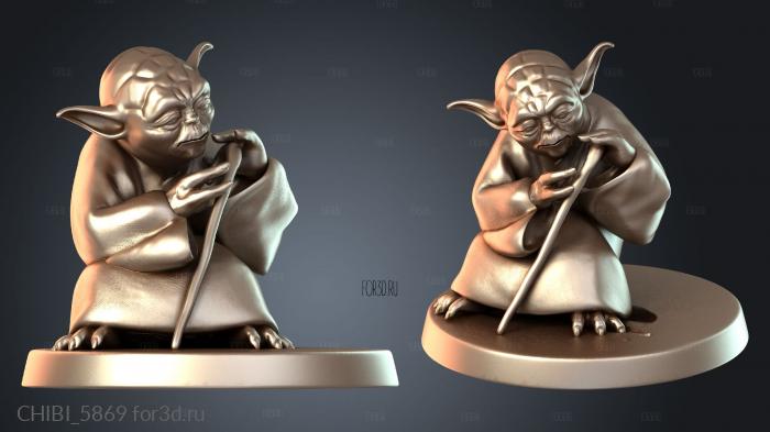 CHIBI_5869 stl model for CNC