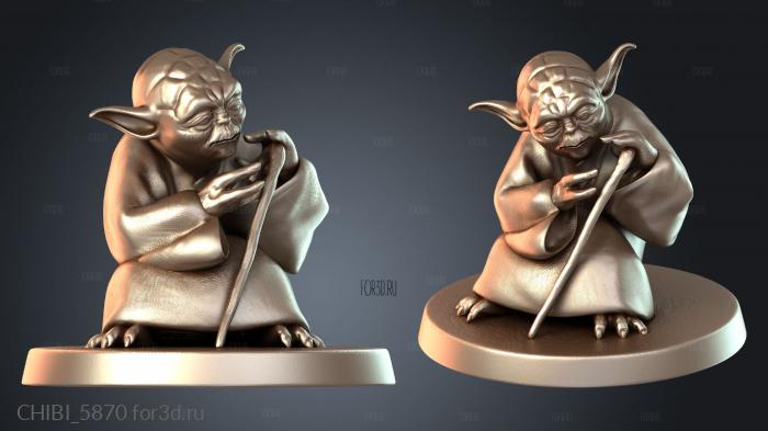 CHIBI_5870 stl model for CNC