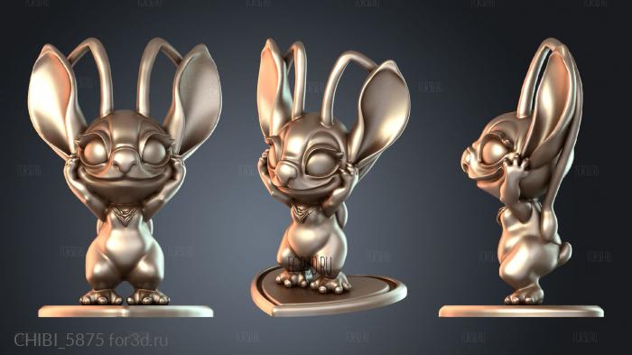 CHIBI_5875 stl model for CNC