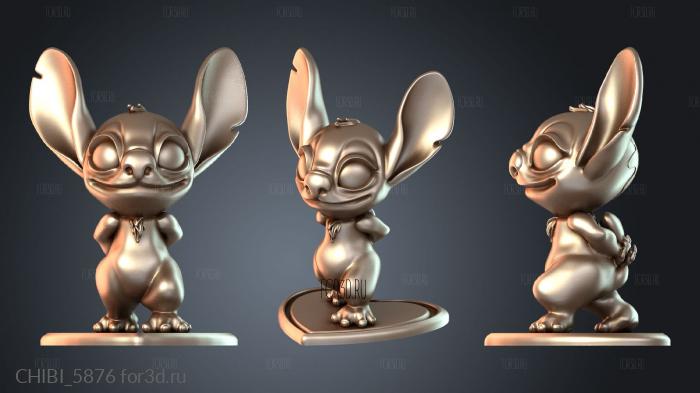 CHIBI_5876 stl model for CNC