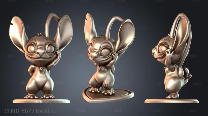 CHIBI_5877 stl model for CNC