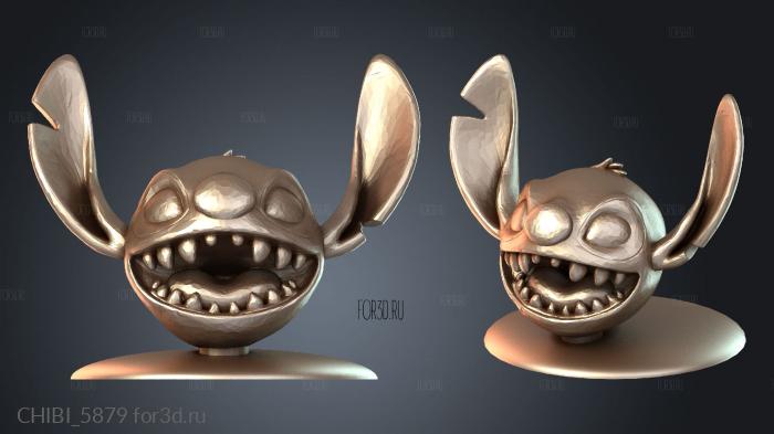 CHIBI_5879 stl model for CNC