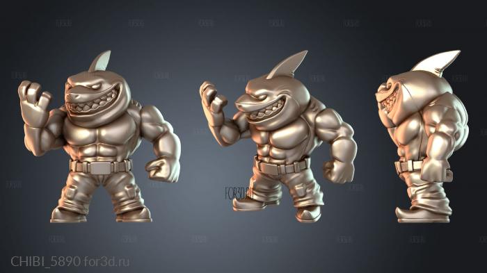 CHIBI_5890 stl model for CNC