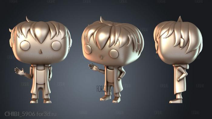 CHIBI_5906 stl model for CNC