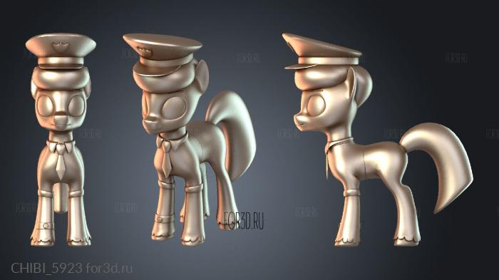 CHIBI_5923 stl model for CNC