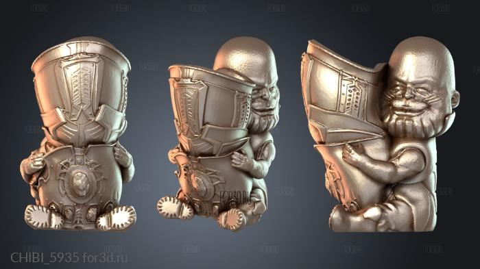 CHIBI_5935 stl model for CNC