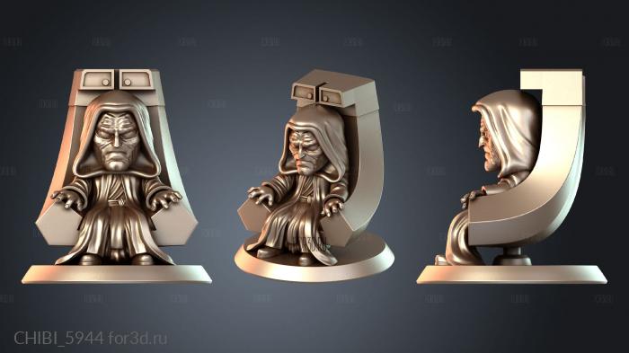CHIBI_5944 stl model for CNC