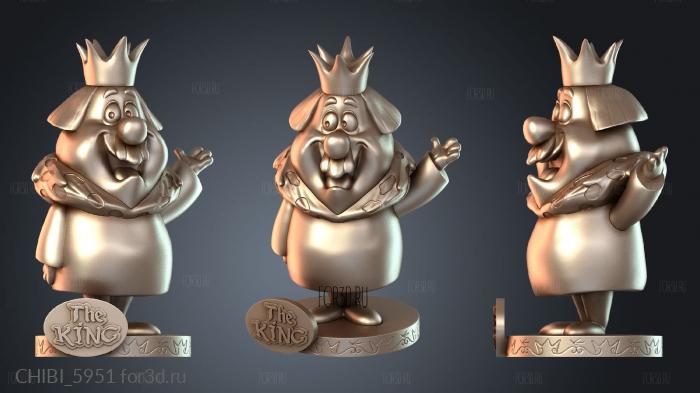 CHIBI_5951 stl model for CNC