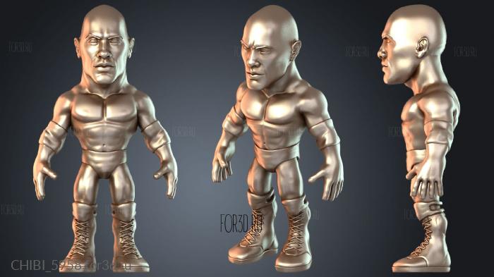 CHIBI_5958 stl model for CNC