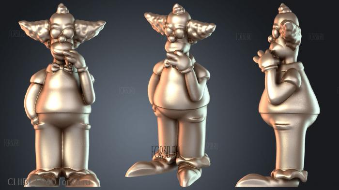 CHIBI_5960 stl model for CNC