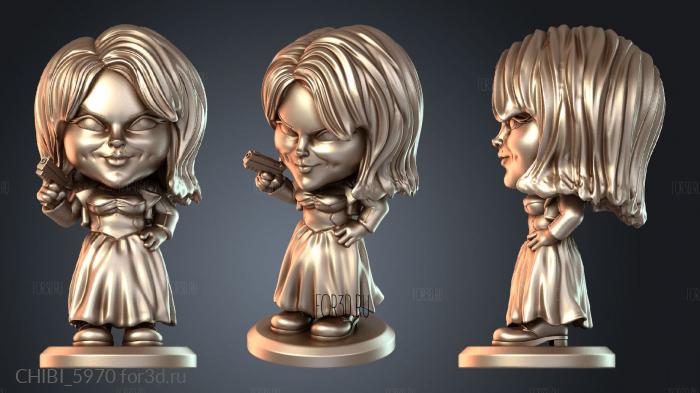 CHIBI_5970 stl model for CNC