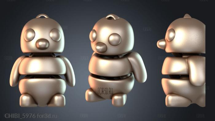CHIBI_5976 stl model for CNC