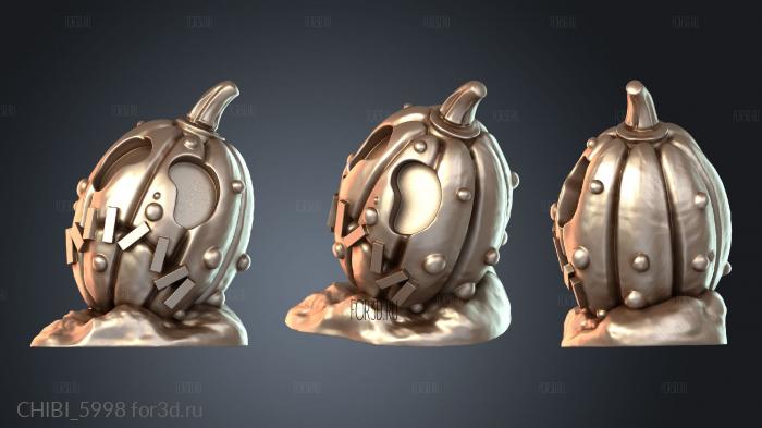 CHIBI_5998 stl model for CNC