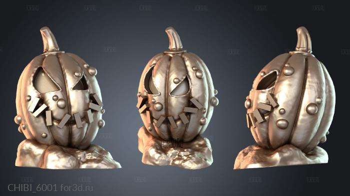 CHIBI_6001 stl model for CNC