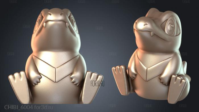 CHIBI_6004 stl model for CNC