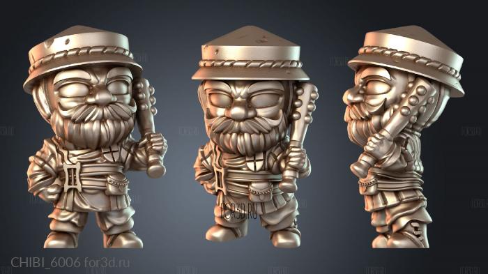 CHIBI_6006 stl model for CNC