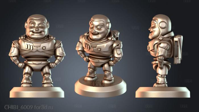 CHIBI_6009 stl model for CNC