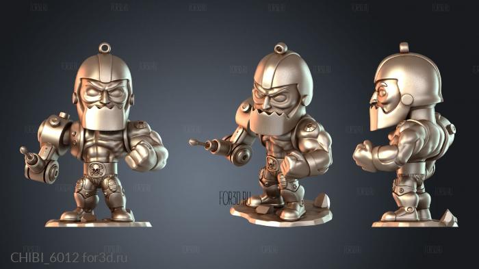 CHIBI_6012 stl model for CNC