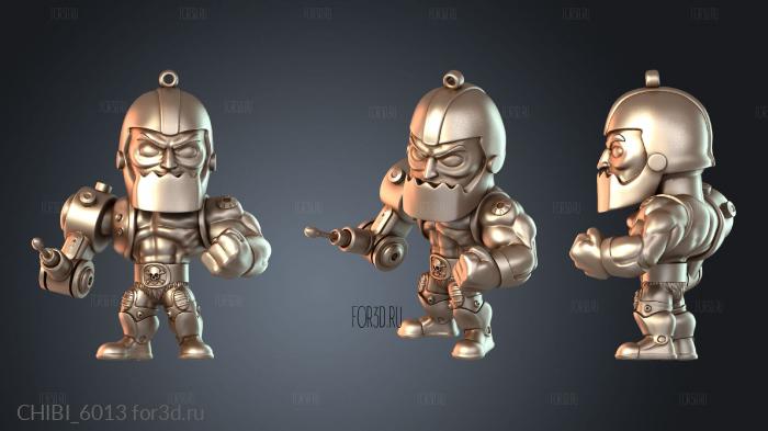 CHIBI_6013 stl model for CNC