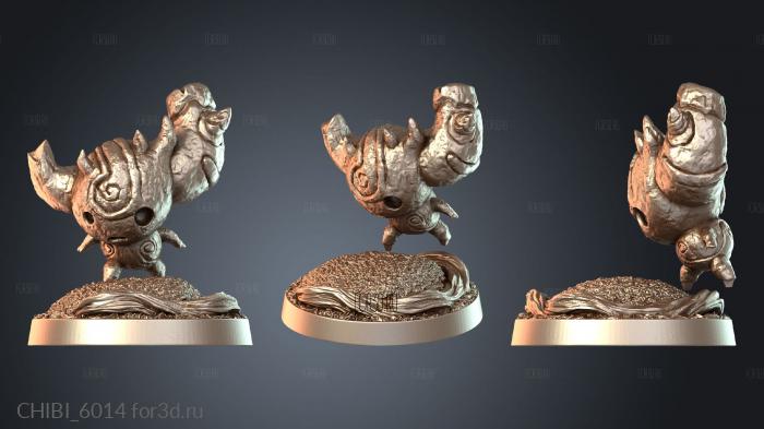 CHIBI_6014 stl model for CNC