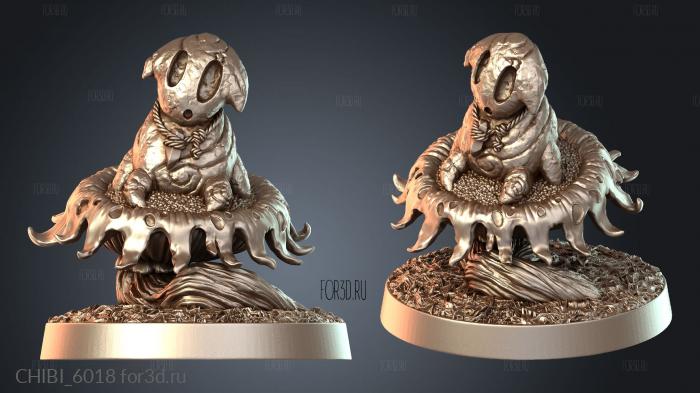 CHIBI_6018 stl model for CNC