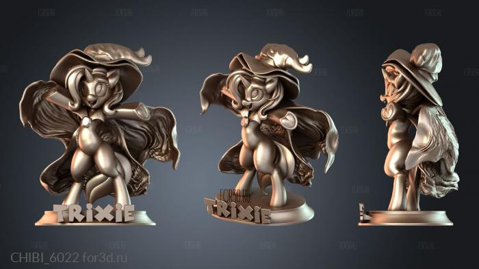 CHIBI_6022 stl model for CNC
