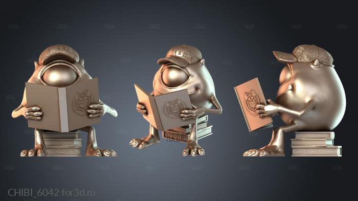 CHIBI_6042 stl model for CNC