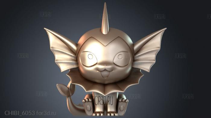 CHIBI_6053 stl model for CNC