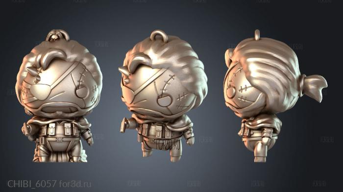 CHIBI_6057 stl model for CNC