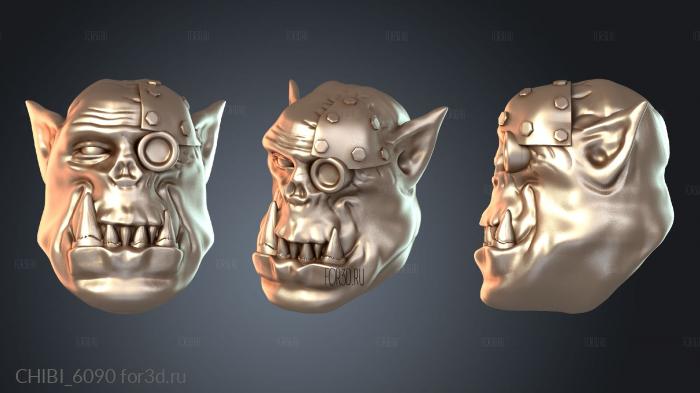 CHIBI_6090 stl model for CNC