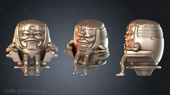 CHIBI_6096 stl model for CNC