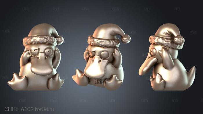 CHIBI_6109 stl model for CNC
