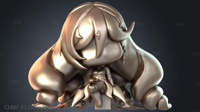 CHIBI_6126 stl model for CNC