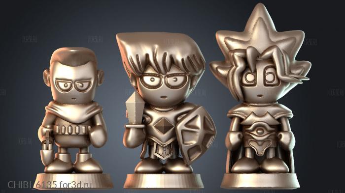 CHIBI_6135 stl model for CNC