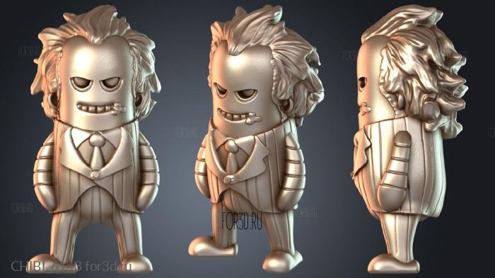 CHIBI_6143 stl model for CNC