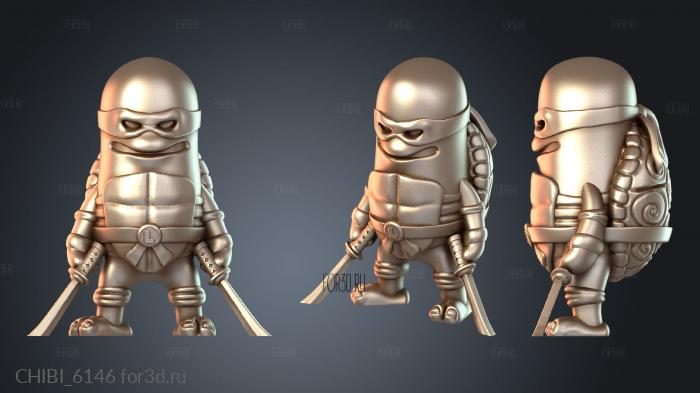 CHIBI_6146 stl model for CNC