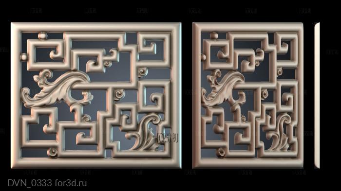 DVN_0333 3d stl модель для ЧПУ