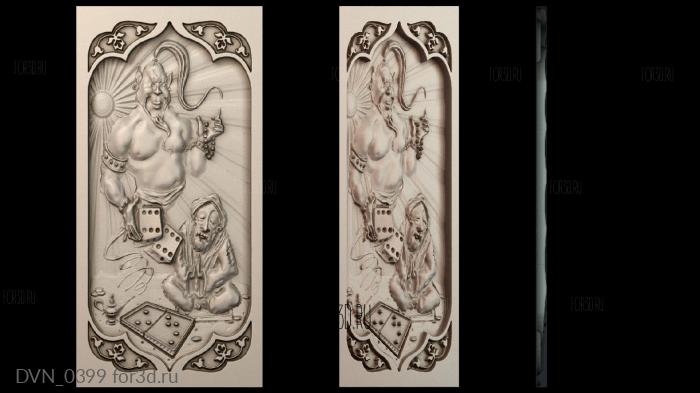 DVN_0399 3d stl модель для ЧПУ