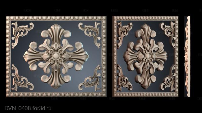 DVN_0408 3d stl модель для ЧПУ